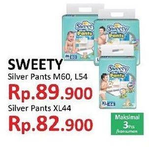Promo Harga Sweety Silver Pants XL44  - Yogya