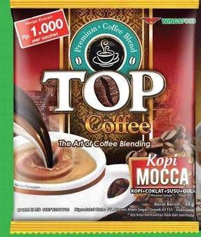 Promo Harga Top Coffee Kopi 30 gr - Giant