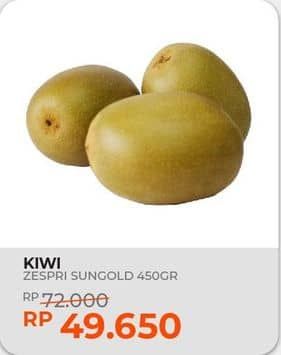 Promo Harga Kiwi Sungold Zespri per 450 gr - Yogya