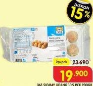 Promo Harga 365 Siomay Udang per 10 pcs 200 gr - Superindo