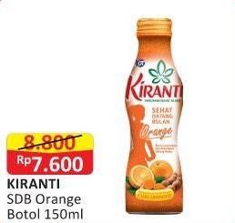 Promo Harga Kiranti Juice Sehat Datang Bulan Orange 150 ml - Alfamart