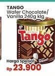 Promo Harga Tango Wafer Chocolate, Vanilla Milk 300 gr - Indomaret