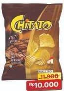 Promo Harga Chitato Snack Potato Chips Ayam Bumbu Spicy Chicken, Sapi Panggang Beef Barbeque, Keju, Mi Goreng 68 gr - Alfamart
