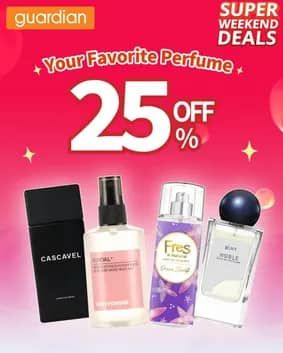 Promo Harga Your Favorite Perfume  - Guardian