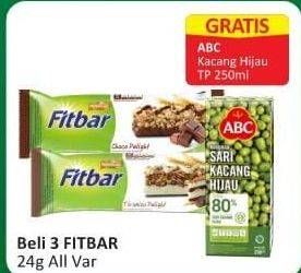 Promo Harga FITBAR Makanan Ringan Sehat All Variants 24 gr - Alfamart