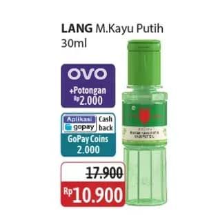 Promo Harga Cap Lang Minyak Kayu Putih 30 ml - Alfamidi