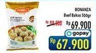 Promo Harga BONANZA Beef Bakso 500 gr - Hypermart