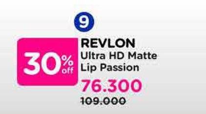 Promo Harga Revlon Ultra HD Matte Lip Color  - Watsons