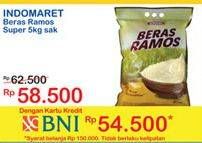 Promo Harga Indomaret Beras Ramos Super 5 kg - Indomaret