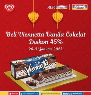 Promo Harga Walls Ice Cream Viennetta Choco Vanila 800 ml - Indomaret