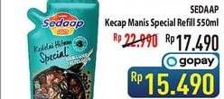 Promo Harga SEDAAP Kecap Manis Kedelai Hitam Special 550 ml - Hypermart