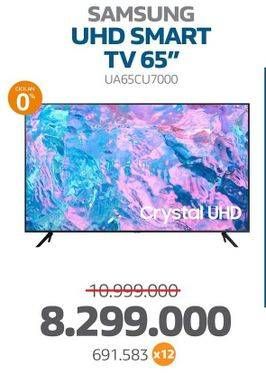 Promo Harga Samsung UA65CU7000K UHD | Smart LED TV  65 Inci  - Electronic City