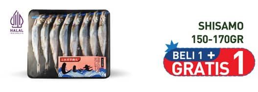 Promo Harga Ikan Shisamo 150 gr - Hypermart
