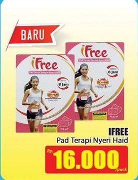 Promo Harga IFREE Pad Therapy Nyeri Haid  - Hari Hari