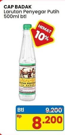 Promo Harga Cap Badak Larutan Penyegar Putih 500 ml - Indomaret