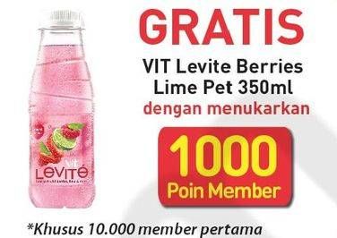 Promo Harga VIT LEVITE Minuman Sari Buah Berries Lime 350 ml - Alfamart