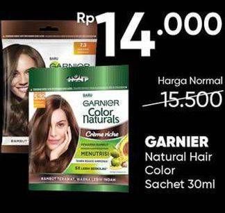 Promo Harga GARNIER Color Naturals Creme Riche 5.32 Cokelat Caramel 30 ml - Guardian