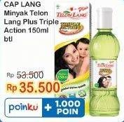 Promo Harga CAP LANG Minyak Telon Lang Plus 150 ml - Indomaret