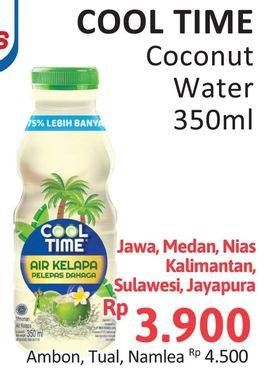 Promo Harga Cool Time Coconut Water 350 ml - Alfamidi