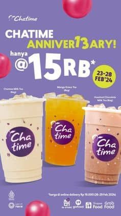 Promo Harga Anniver31ary  - Chatime