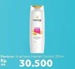 Promo Harga PANTENE Shampoo Hair Fall Control 210 ml - Carrefour