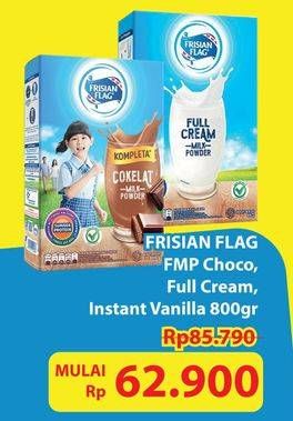Promo Harga Frisian Flag Susu Bubuk Cokelat, Full Cream, Instant 800 gr - Hypermart