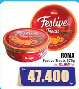 Promo Harga Roma Festive Treats 675 gr - Hari Hari