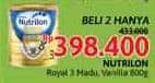 Promo Harga Nutrilon Royal 3 Susu Pertumbuhan Madu, Vanila 800 gr - Alfamidi