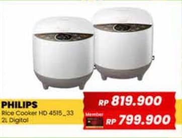 Promo Harga Philips HD 4515/90  - Yogya