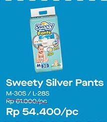 Promo Harga Sweety Silver Pants M30, L28  - Alfamidi