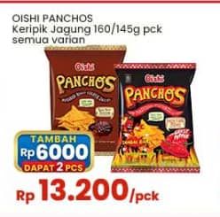 Promo Harga Oishi Panchos All Variants 145 gr - Indomaret
