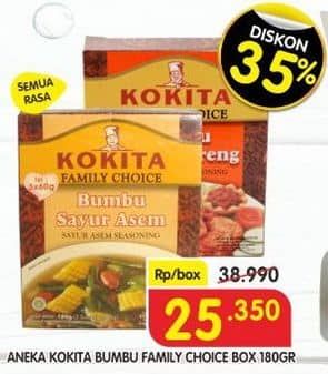 Promo Harga Kokita Bumbu All Variants 180 gr - Superindo