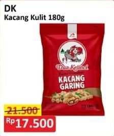 Promo Harga Dua Kelinci Kacang Garing Original 180 gr - Alfamart