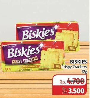 Promo Harga MUNCHYS Biskies Crispy Crackers 72 gr - Lotte Grosir