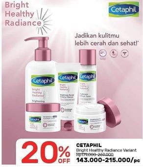 Promo Harga CETAPHIL Skin Care Range  - Guardian