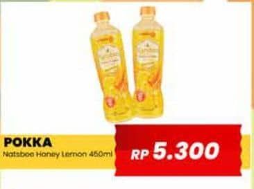 Promo Harga Pokka Natsbee Drink Honey Lemon 450 ml - Yogya