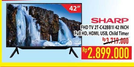 Promo Harga SHARP 2T-C42BB1i | Android TV 42"  - Hypermart