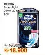 Promo Harga Charm Safe Night Wing 29cm 20 pcs - Indomaret