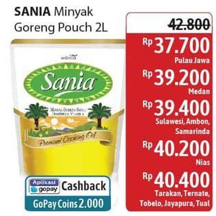 Promo Harga Sania Minyak Goreng 2000 ml - Alfamidi