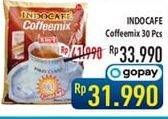 Promo Harga Indocafe Coffeemix 3in1 per 30 sachet 20 gr - Hypermart