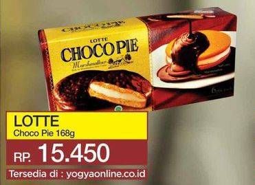 Promo Harga LOTTE Chocopie Marshmallow 168 gr - Yogya