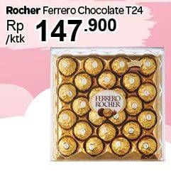 Promo Harga FERRERO ROCHER Chocolate T24  - Carrefour