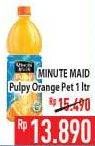 Promo Harga MINUTE MAID Juice Pulpy Pulpy Orange 1 ltr - Hypermart