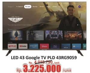 Promo Harga Polytron Smart Cinemax Google TV 43 Inch – PLD 43RG9059  - Hari Hari