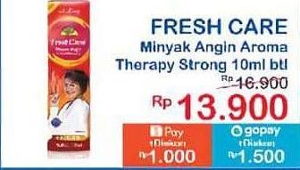 Promo Harga Fresh Care Minyak Angin Aromatherapy Hot Strong 10 ml - Indomaret