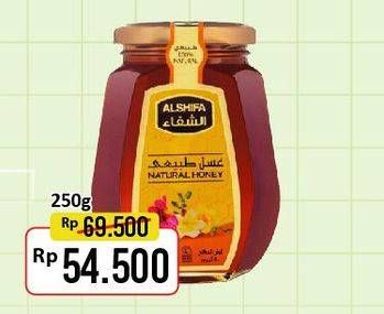 Promo Harga ALSHIFA Natural Honey 250 gr - Alfamart
