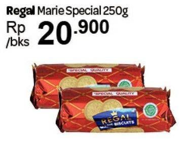 Promo Harga REGAL Marie Special 250 gr - Carrefour