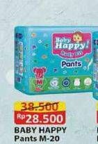 Promo Harga Baby Happy Body Fit Pants M20  - Alfamart
