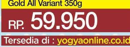 Promo Harga ENTRASOL Gold Susu Bubuk All Variants 370 gr - Yogya