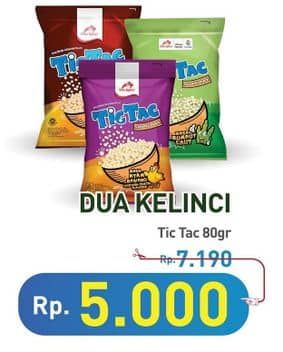 Promo Harga Dua Kelinci Tic Tac 80 gr - Hypermart